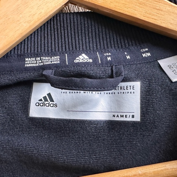 Women's Adidas Black Kansas Jayhawks Sideline Travel Woven Full-Zip Jacket - Picture 11 of 13